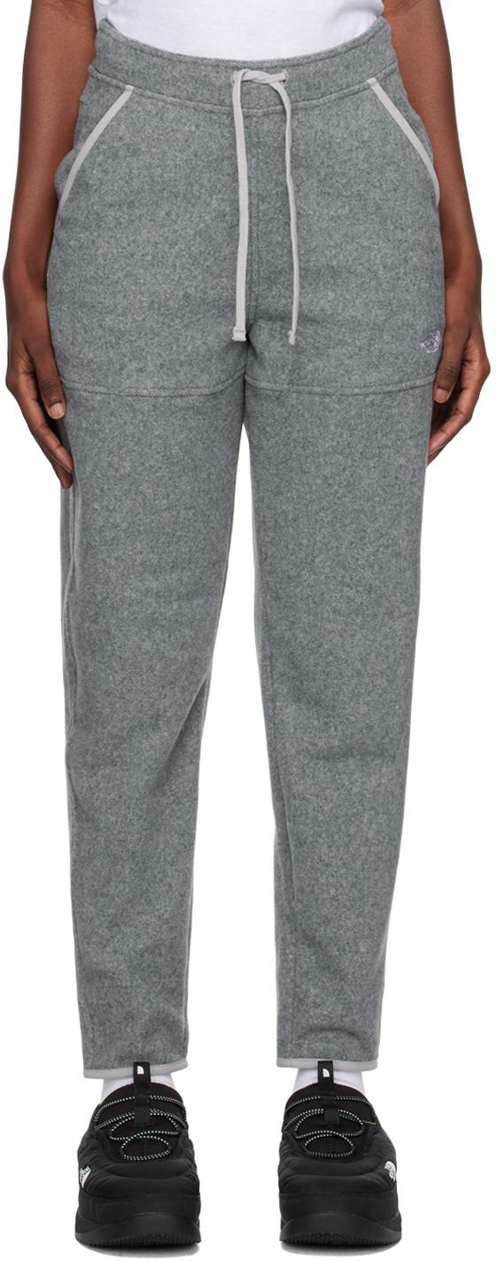 The North Face Gray Alpine Polartech Lounge Pants in Black Lyst UK