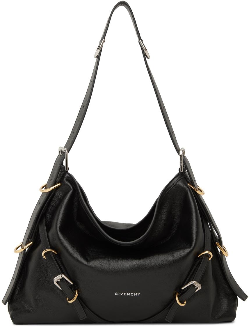 Givenchy レディース ブラック ミディアム Voyou バッグ ショルダーバッグ