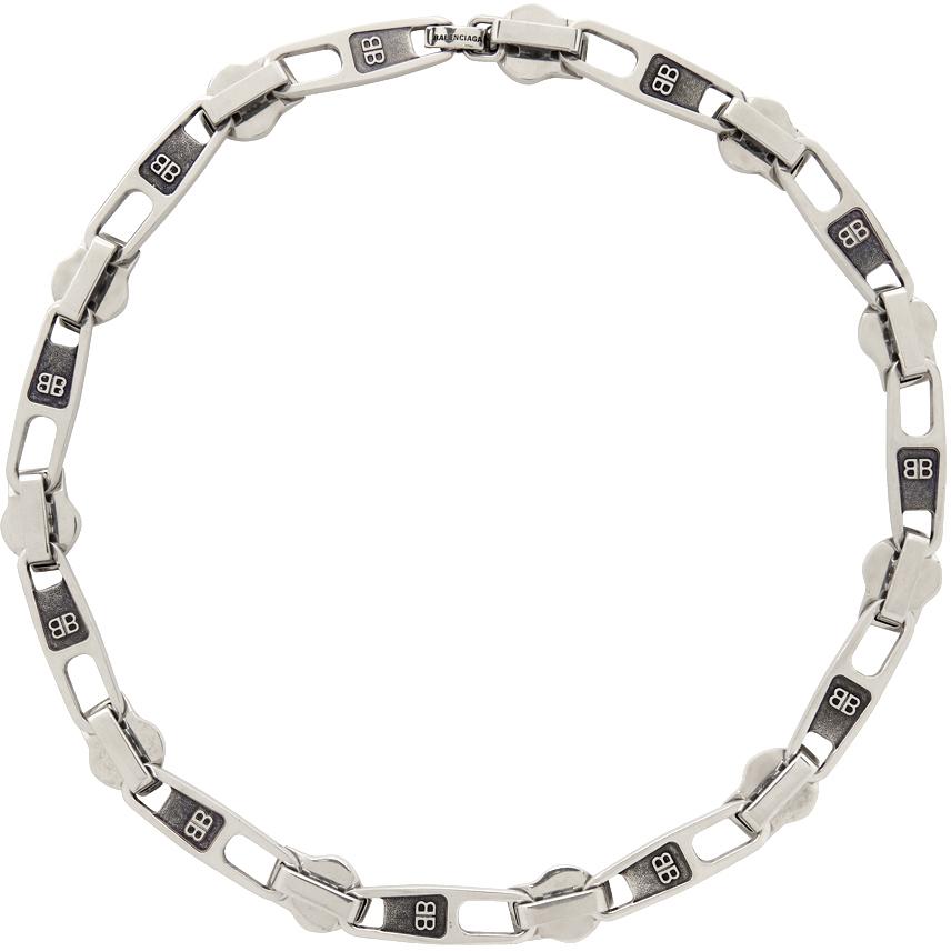 Balenciaga Zip Necklace in Silver (Metallic) for Men | Lyst Canada