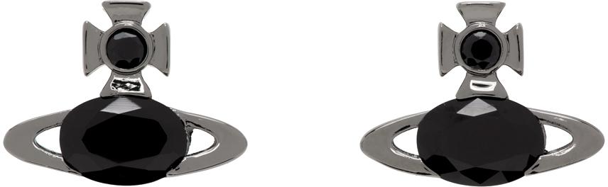 Vivienne Westwood Allie Earrings ピアス Allie Earrings in PLATINUM-WHITE-CZ | Vivienne Westwood®