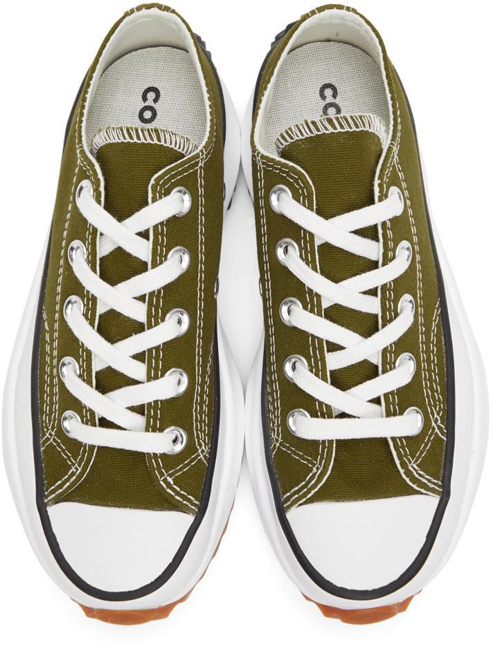 Converse Run Star Hike Low Top in Green Lyst UK