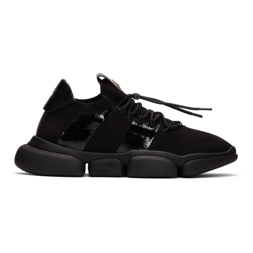 Moncler Black Bubble Sneakers for Men | Lyst