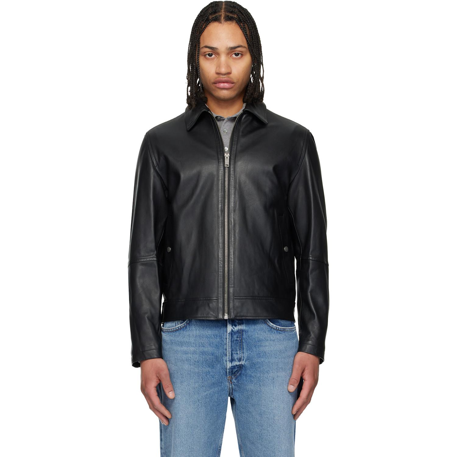 BOSS Leather jackets for Men | Online Sale up to 47% off | Lyst Canada