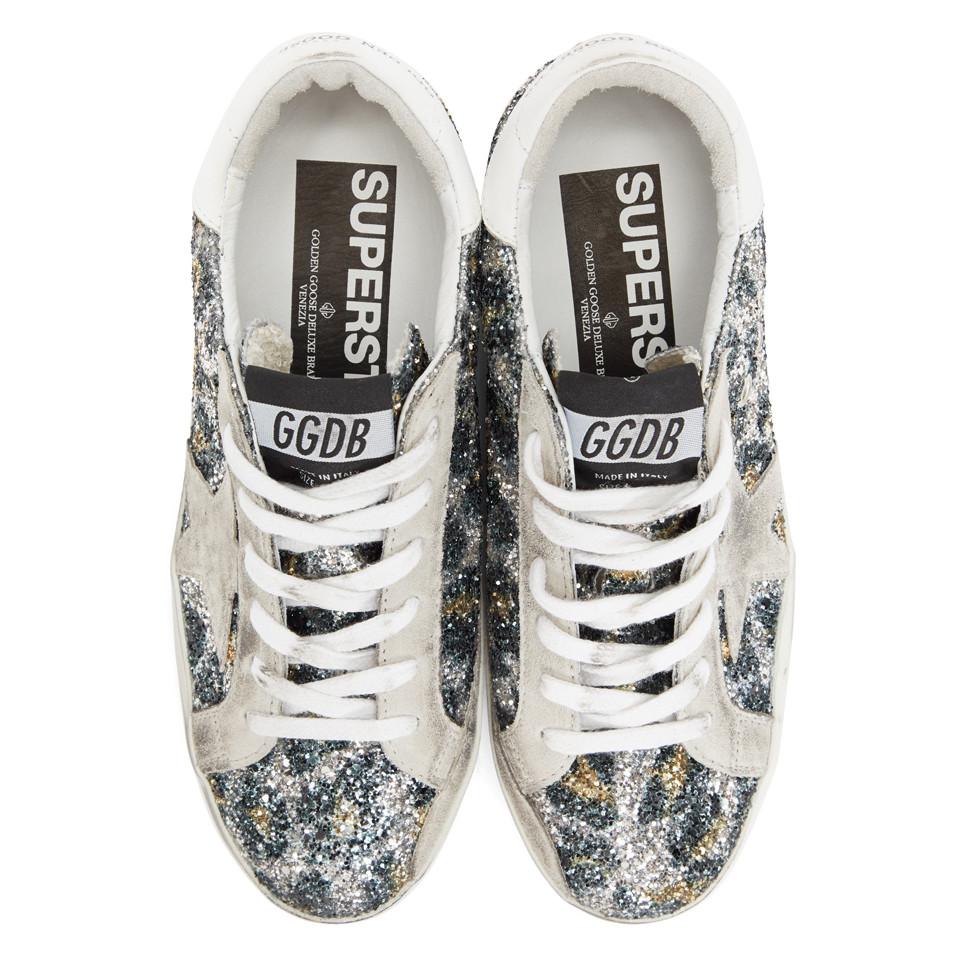 golden goose multi glitter
