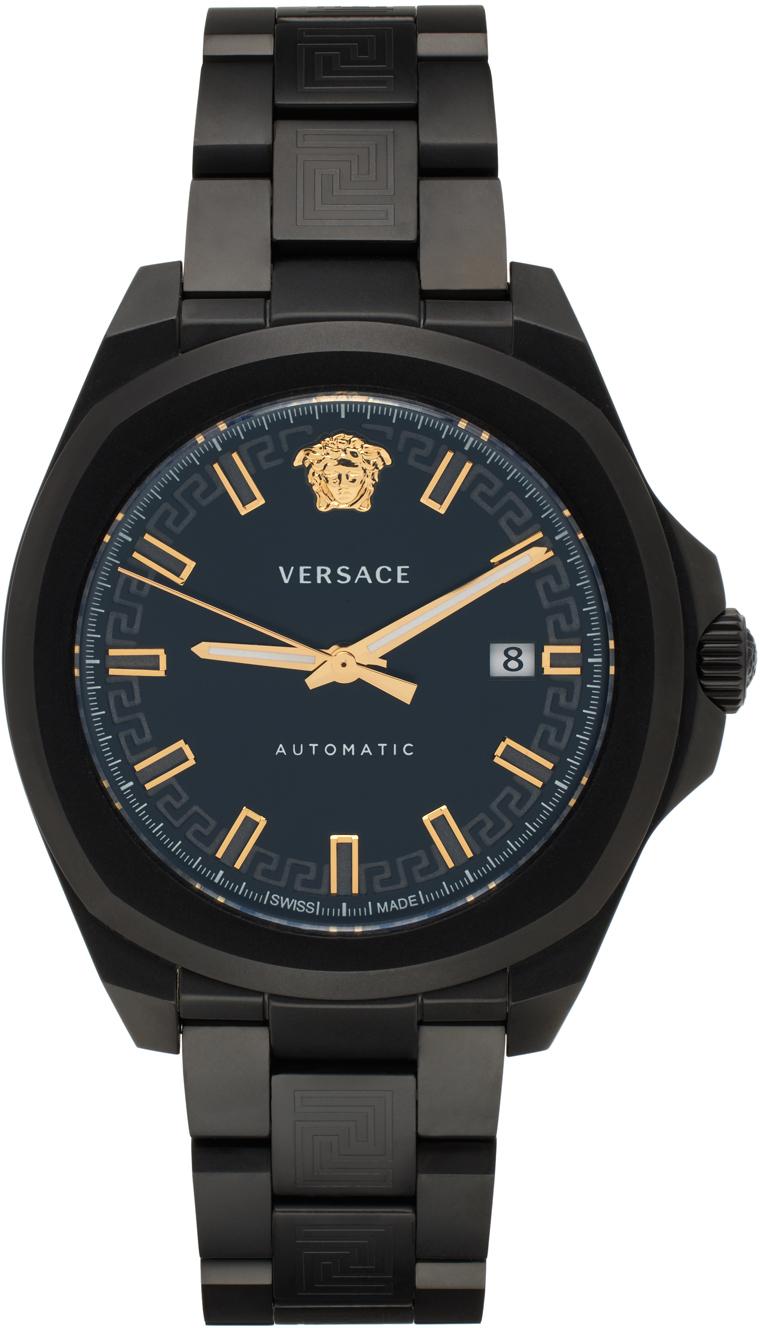 Versace Geo Automatic Watch in Black for Men Lyst UK