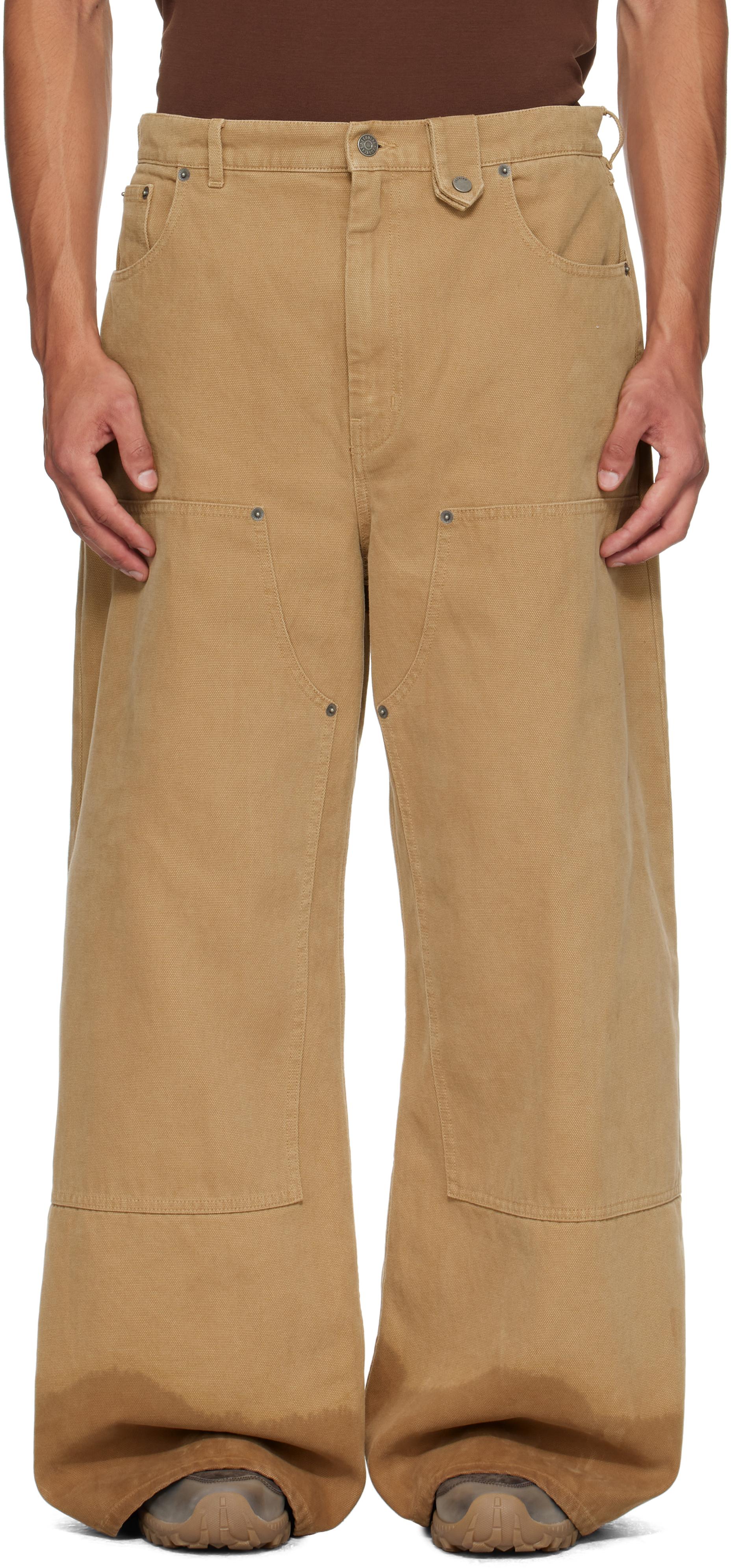 Egonlab Baggy Jeans in Natural for Men | Lyst