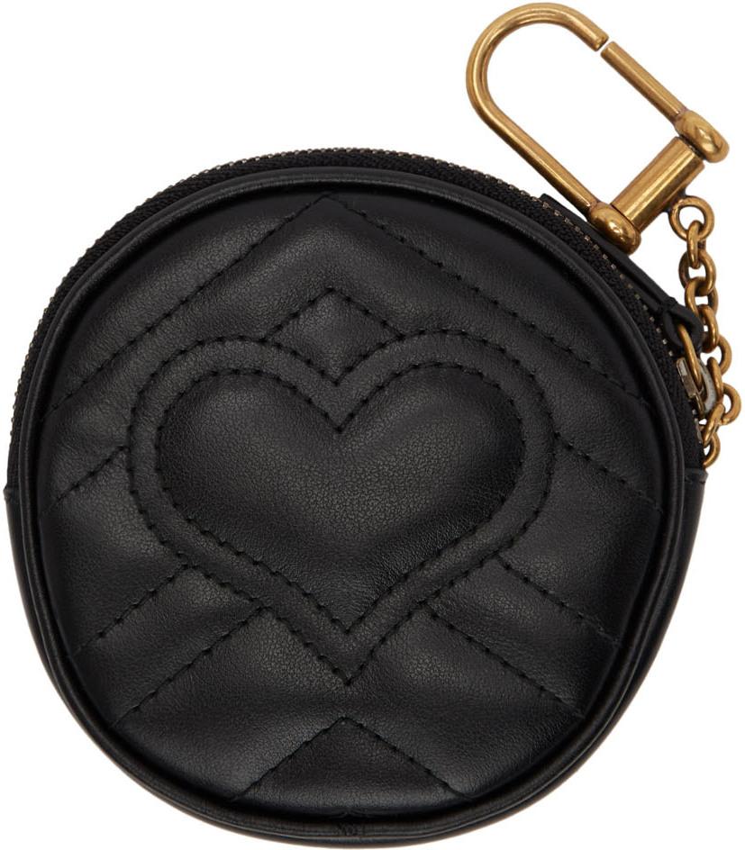 gucci black coin purse
