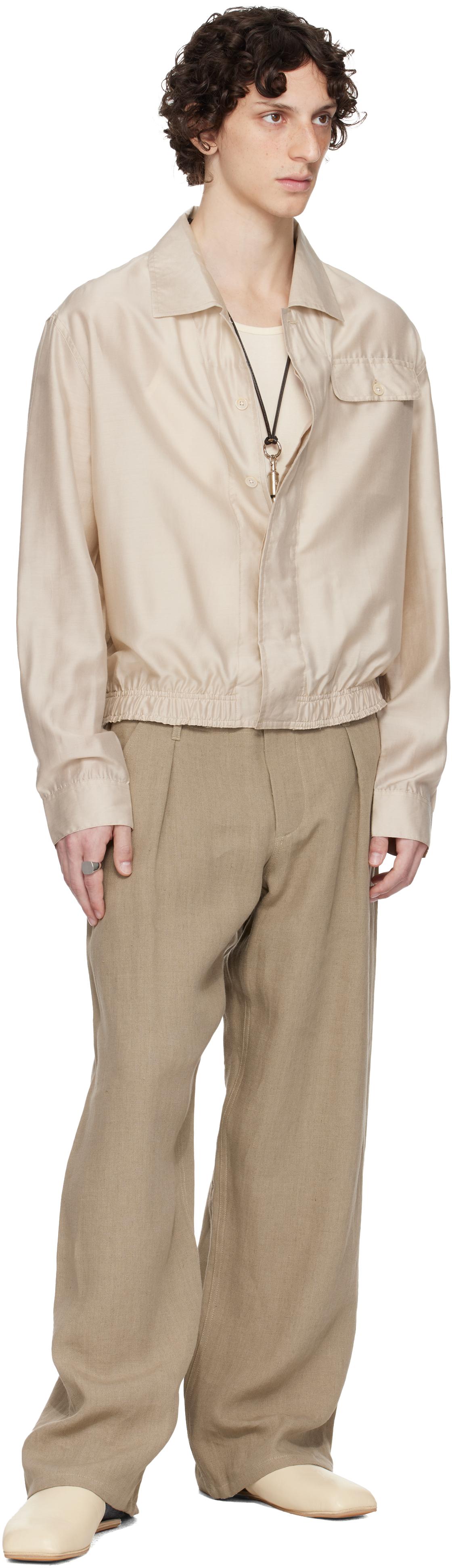 Our Legacy Work Shop Emporio Armani Libero Shirt in Natural for