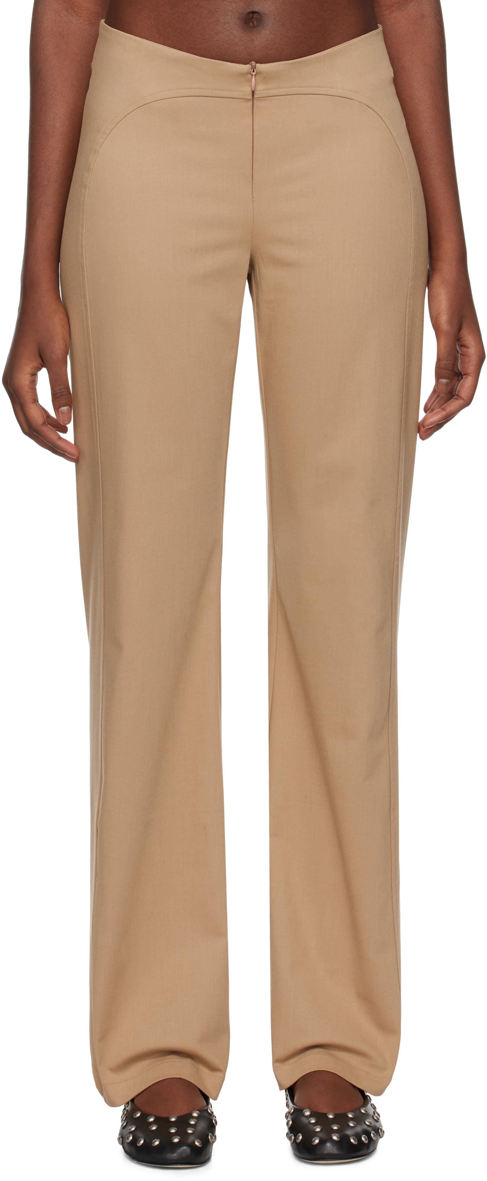 パンツ GIMAGUAS Bronze Stretch Polyester Olimpia Pant Gimaguas | GIMAGUAS Bronze stretch polyester Olimpia pant