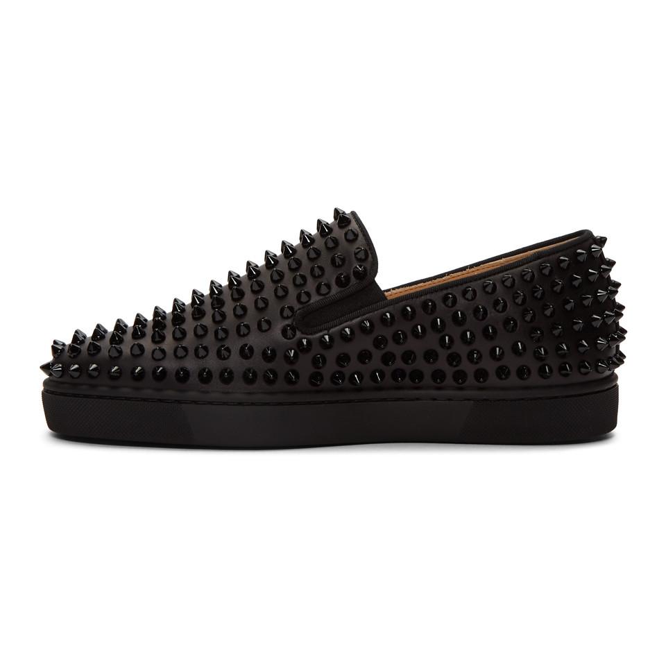 christian louboutin roller boat spikes
