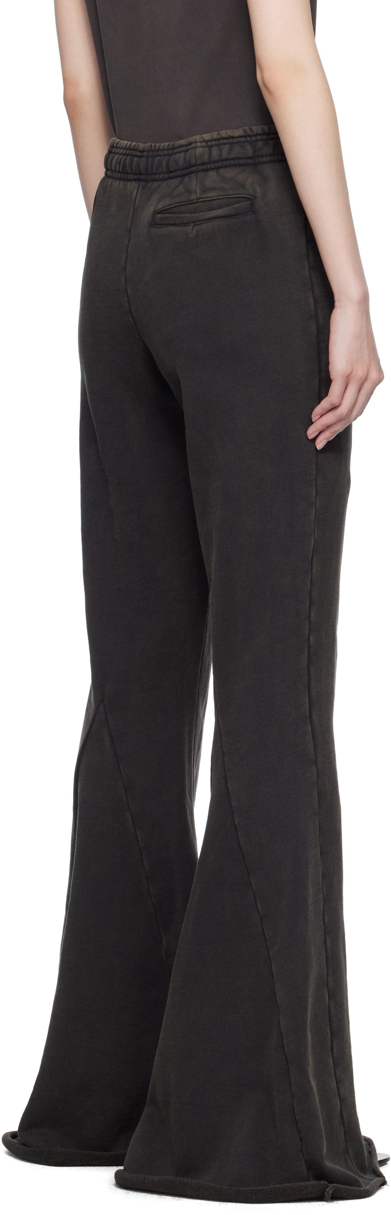 Entire studios Heavy Flare Lounge Pants in Black | Lyst