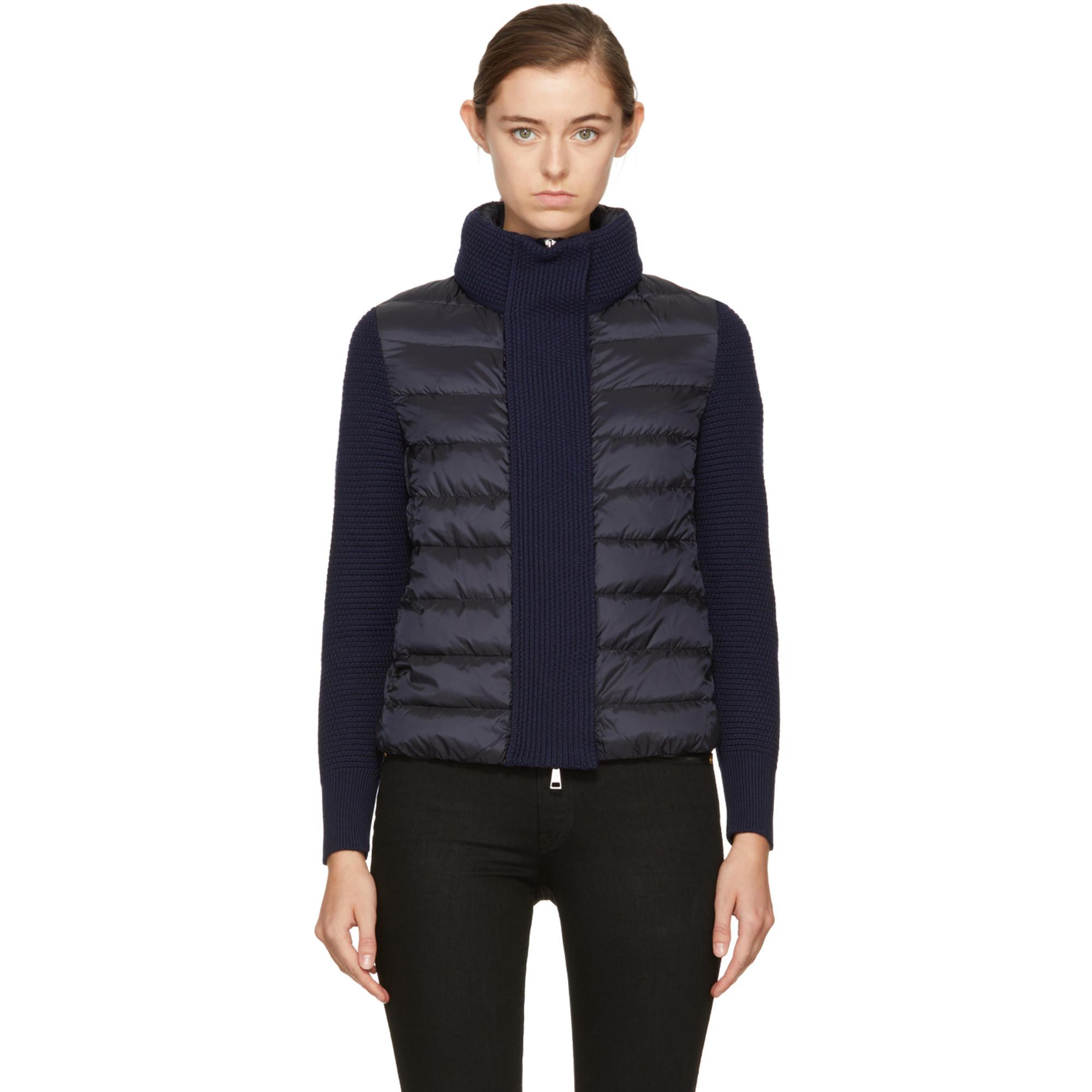 moncler knit jacket