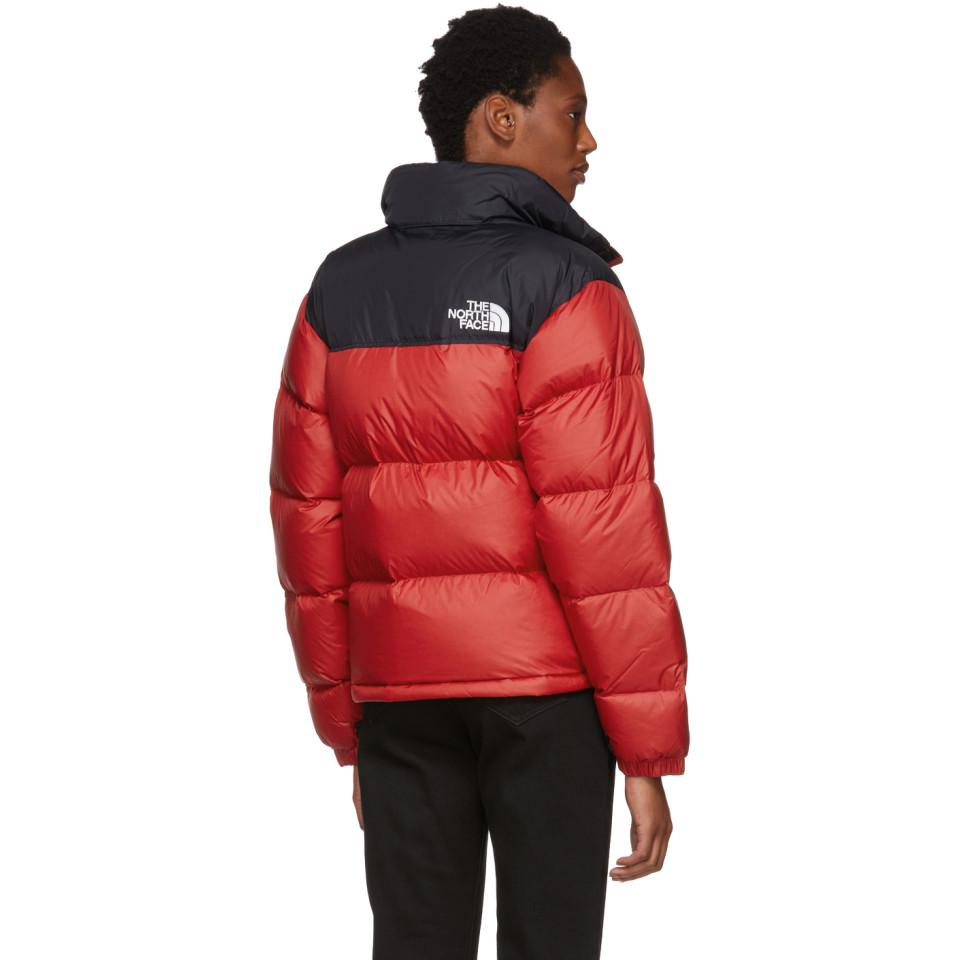 The North Face Red Down 1996 Retro Nuptse Jacket | Lyst