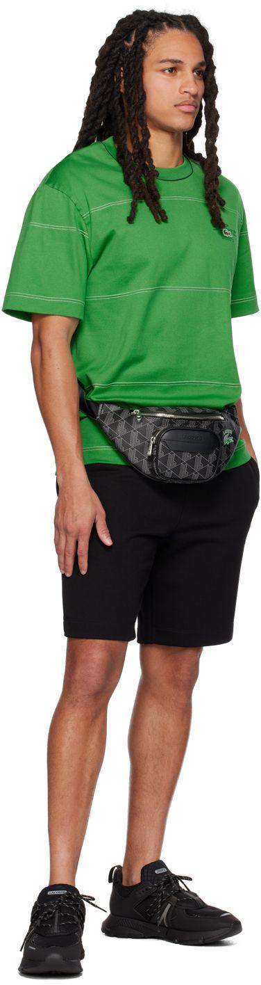 Lacoste Men's The Blend Monogram Print Belt Bag - One Size