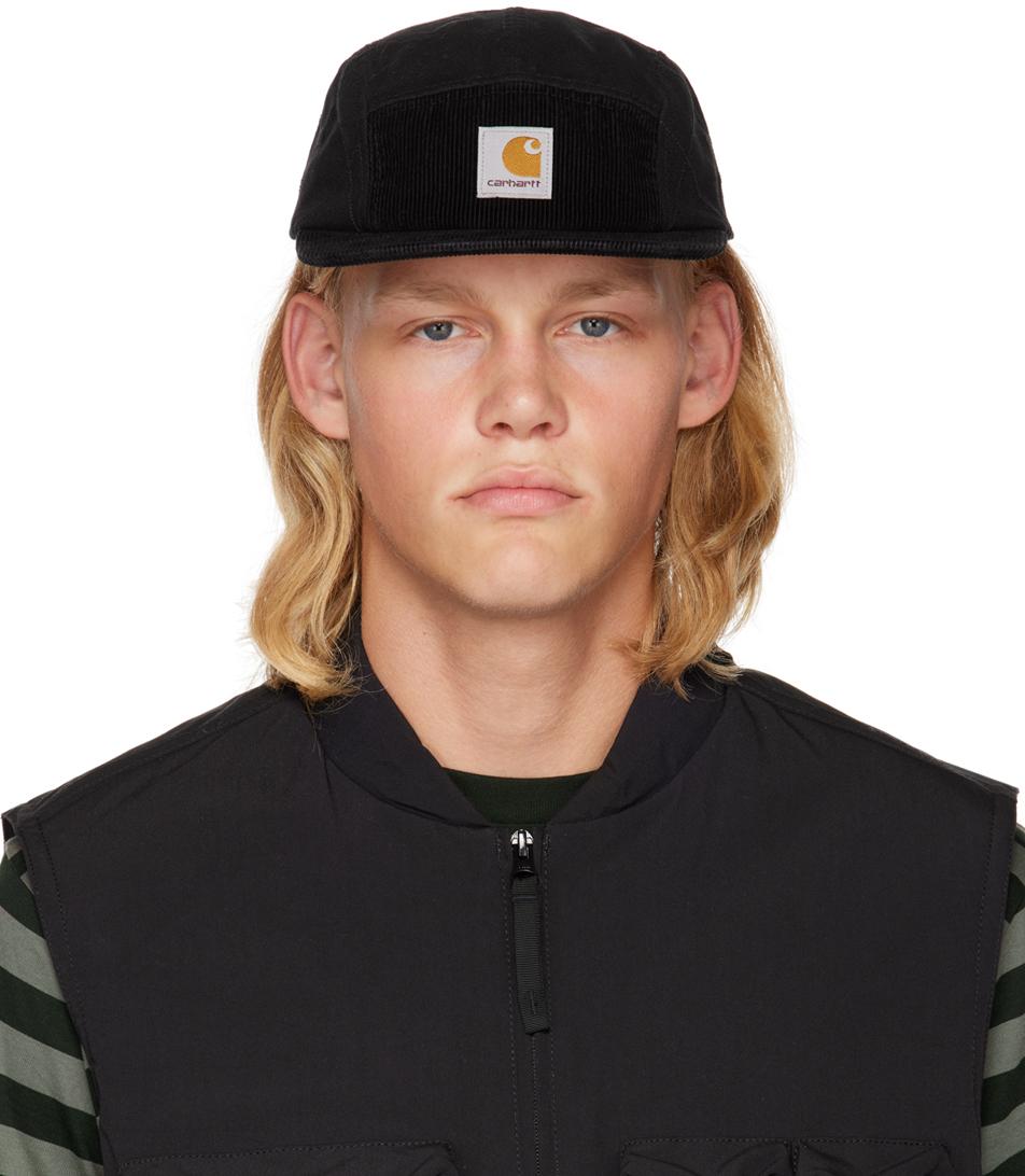 Carhartt WIP Black Kirby Flat Cap for Men Lyst Australia