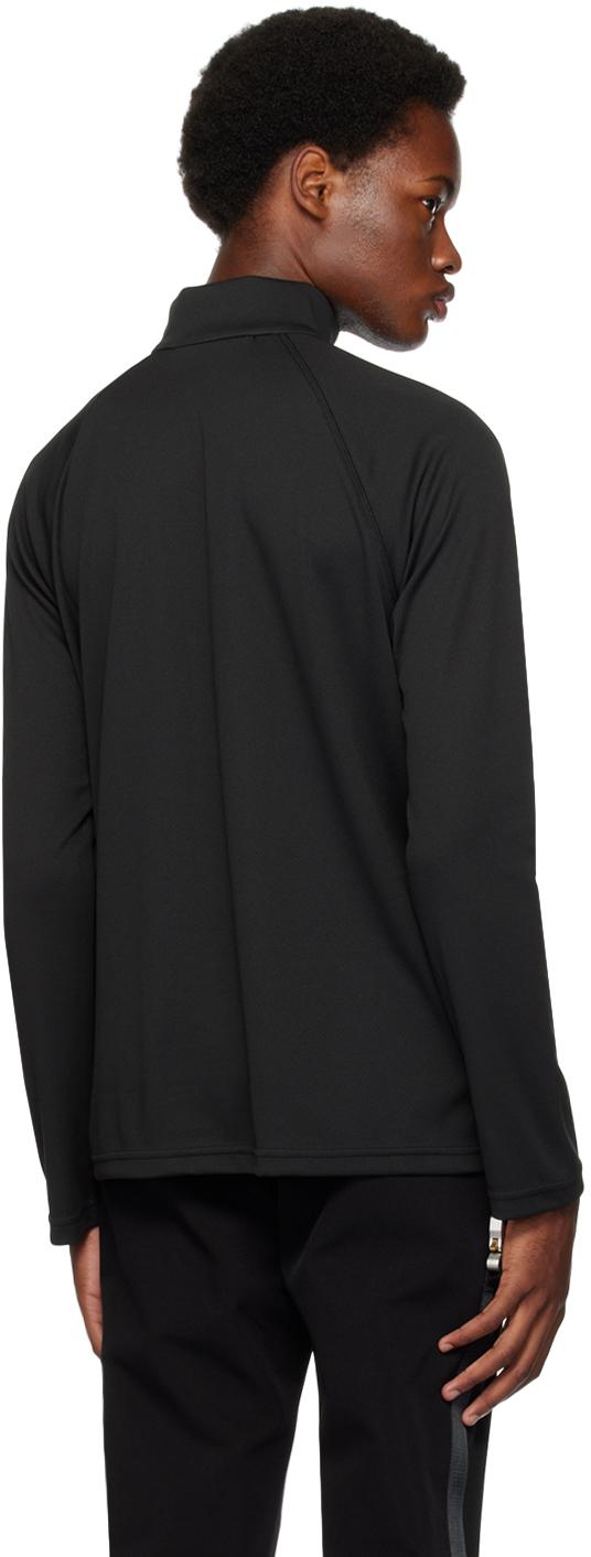 1017 ALYX 9SM メンズ ブラック ハーフジップ スウェットシャツ 1017 ALYX 9SM メンズ ブラック ハーフジップ スウェットシャツ