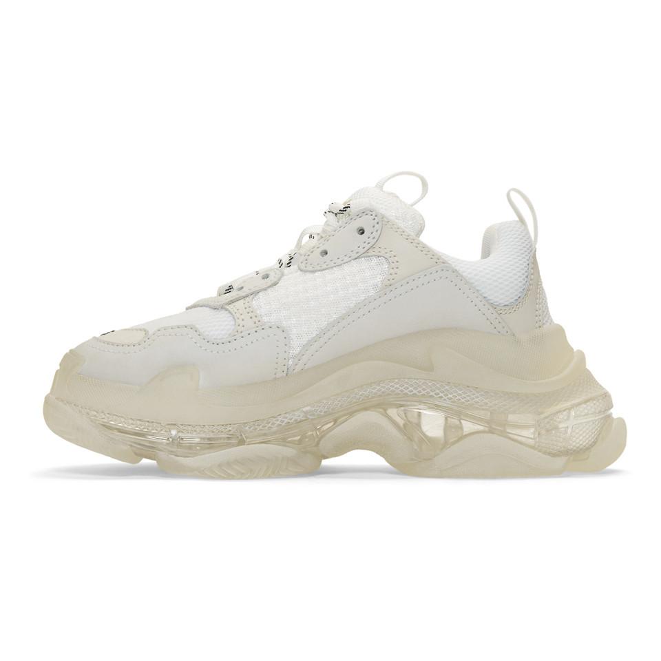 balenciaga runner blanche