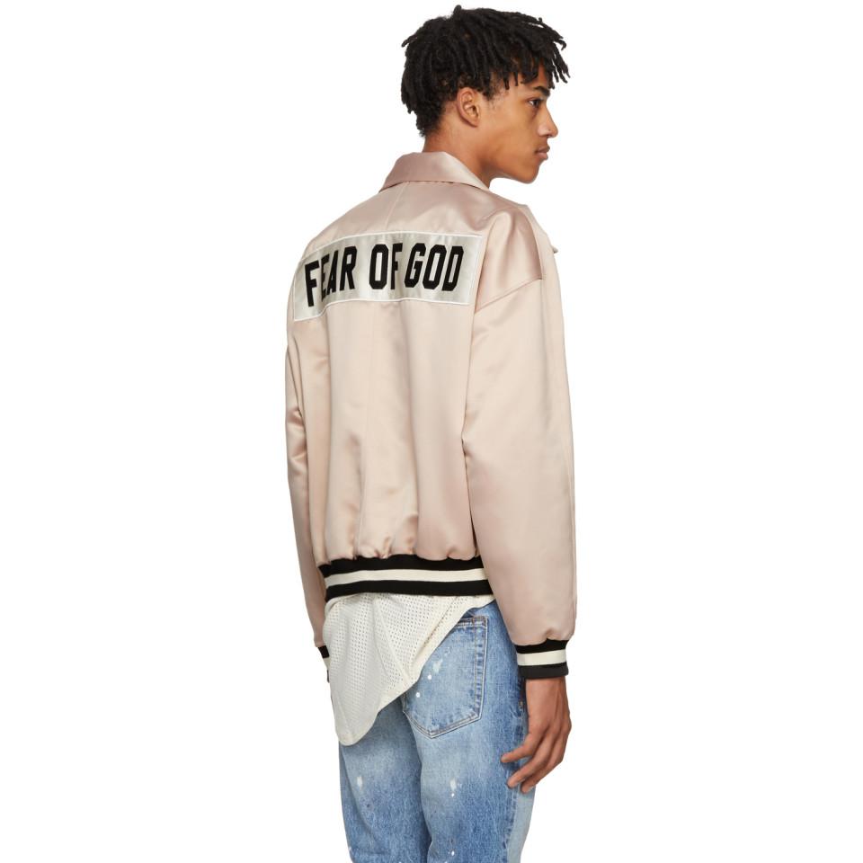 fear of god pink jacket