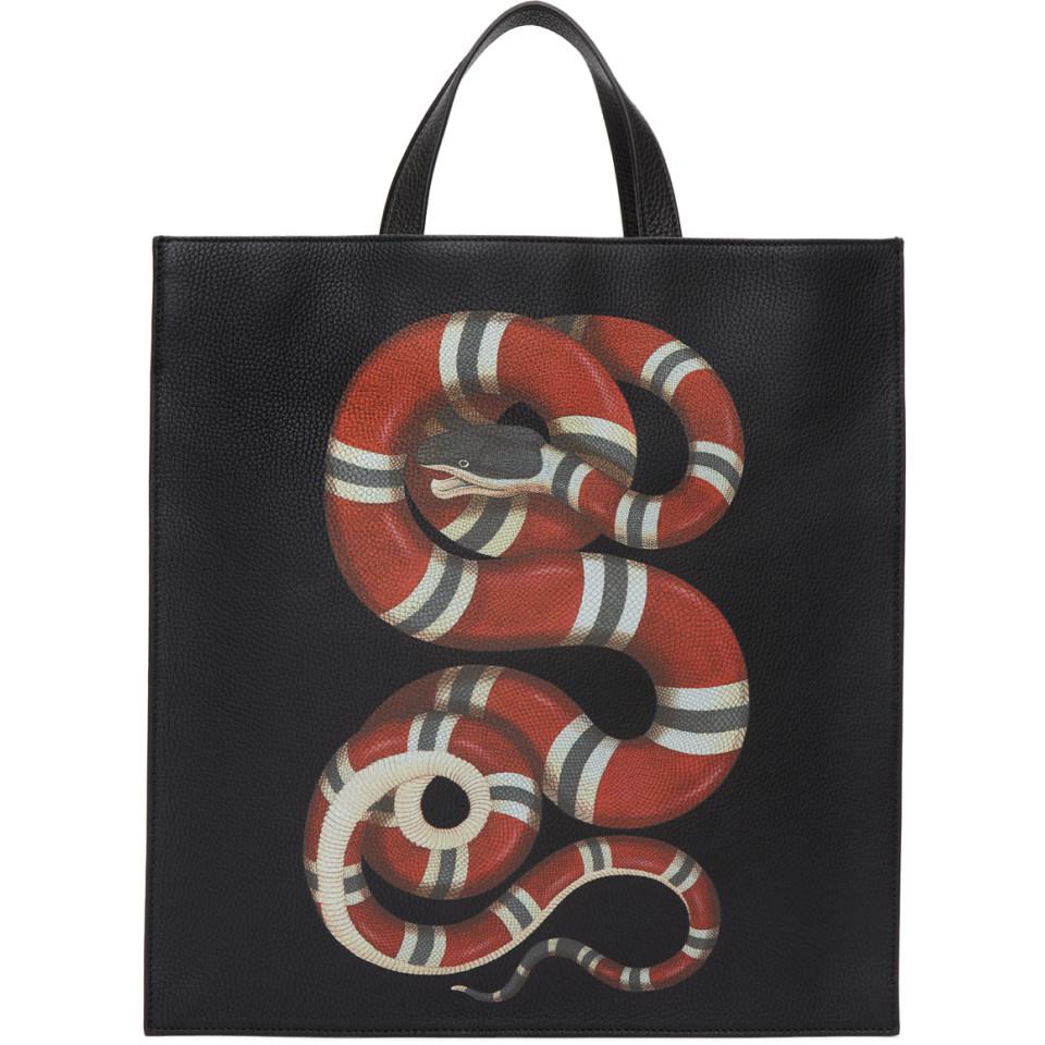 snake tote bag