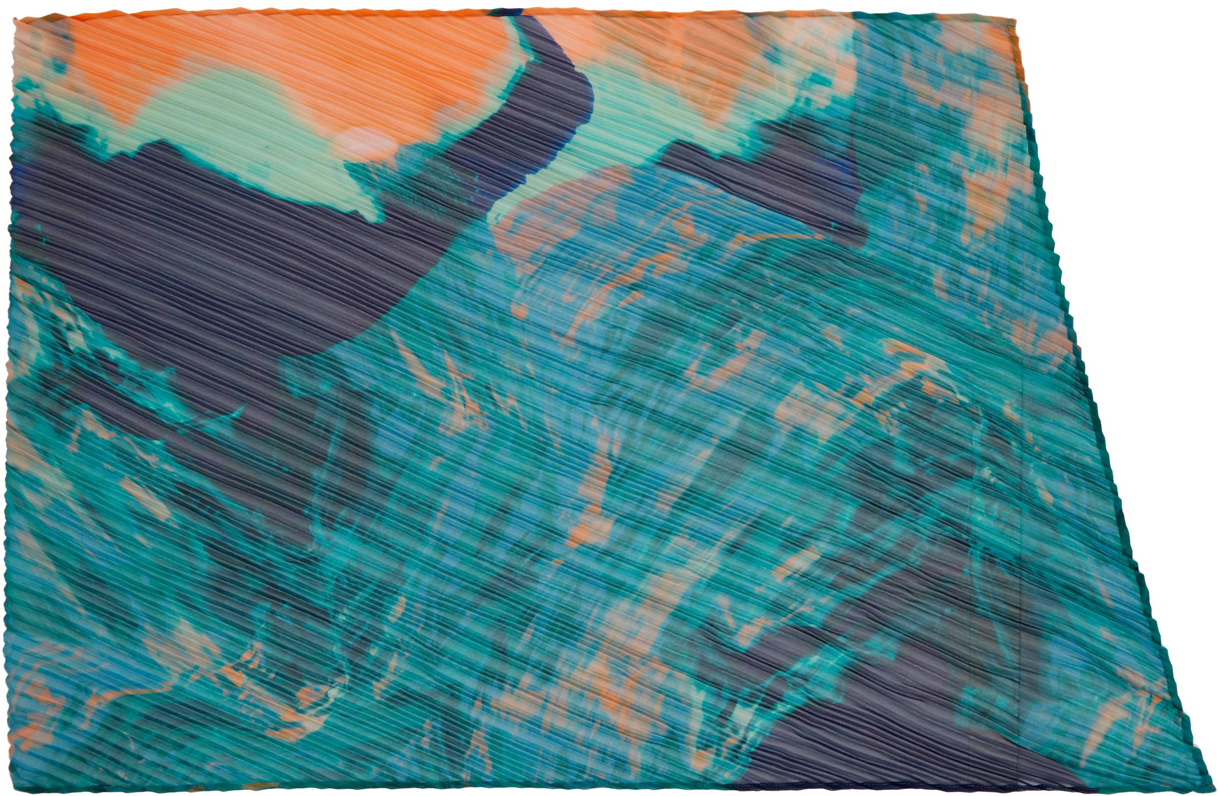 Homme Plissé Issey Miyake Agate Scarf in Blue for Men | Lyst