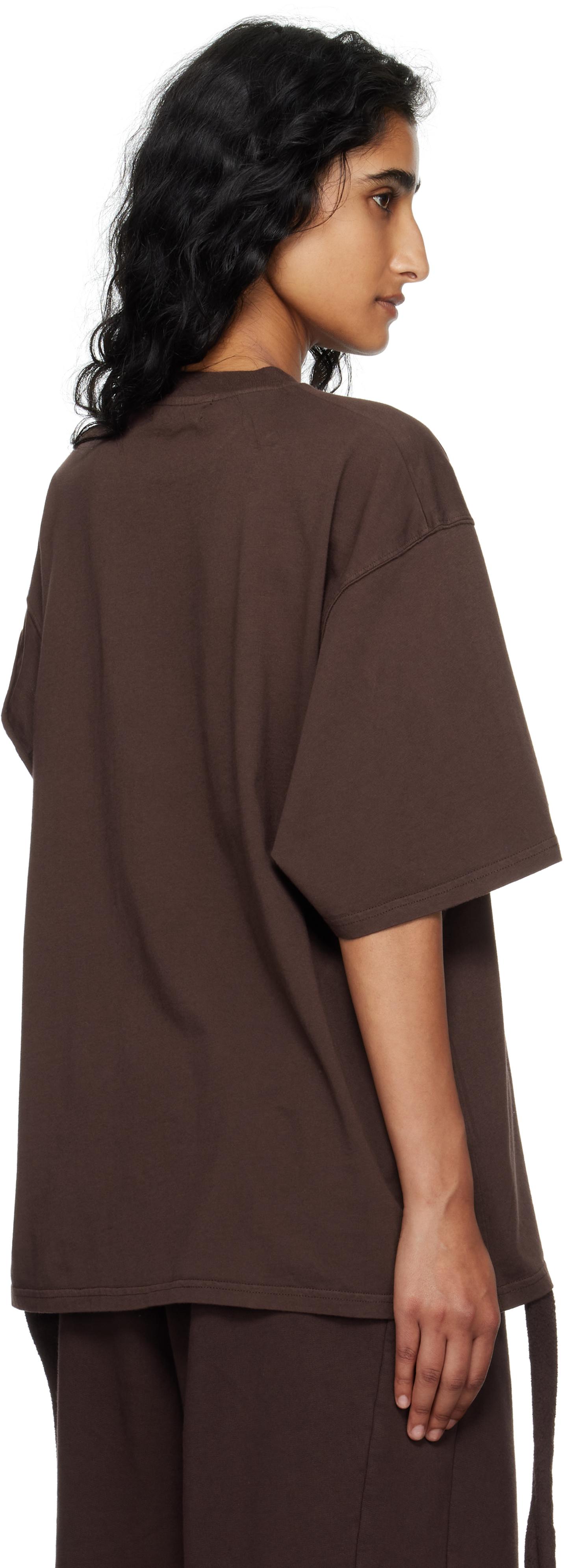 Tシャツ・カットソー [Ottolinger] Women Charmed Top Light Brown Ottolinger t-shirts for Women | SSENSE