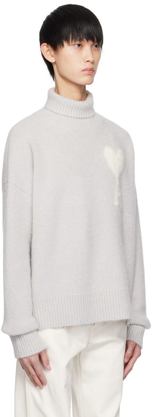 ami-PEARLGREY-IVORY090-Gray-