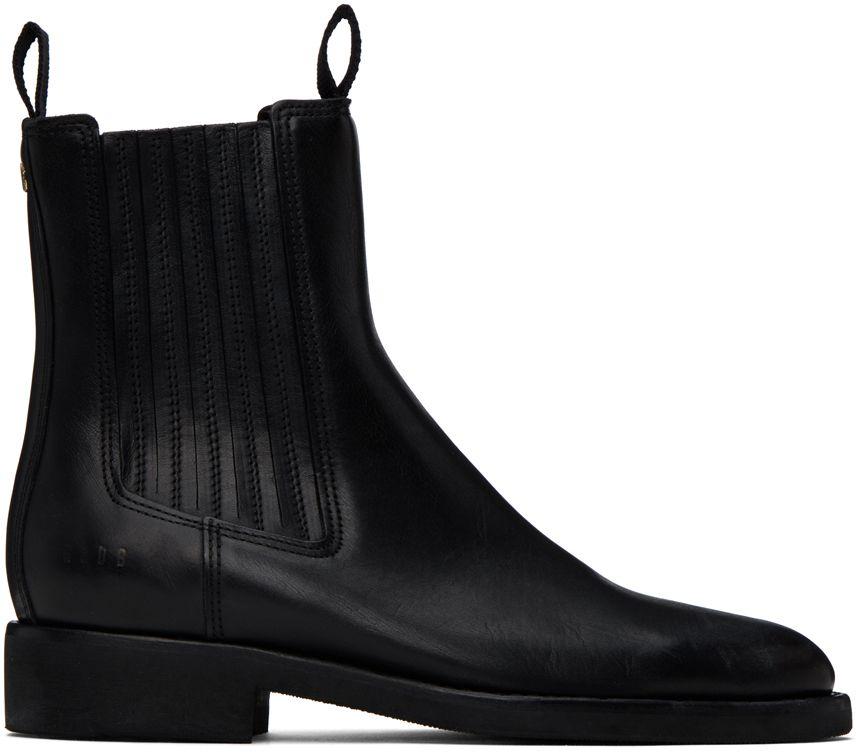 Golden Goose Black Beatles Chelsea Boots for Men | Lyst