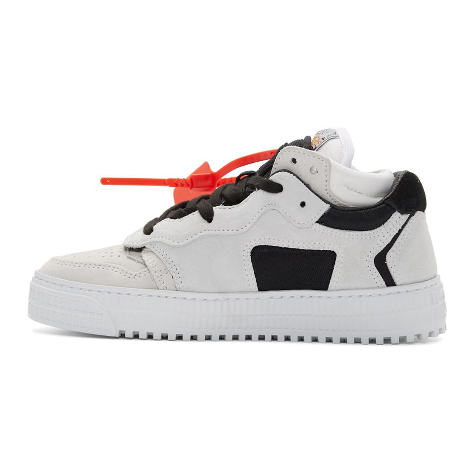 Off-White c/o Virgil Abloh Grey 3.0 Low Sneakers in White | Lyst