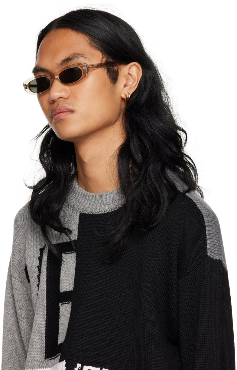 Saint Laurent メンズ ブラック Sl 557 Shade サングラス サングラス Saint Laurent メンズ ブラック Sl 557 Shade サングラス サングラス