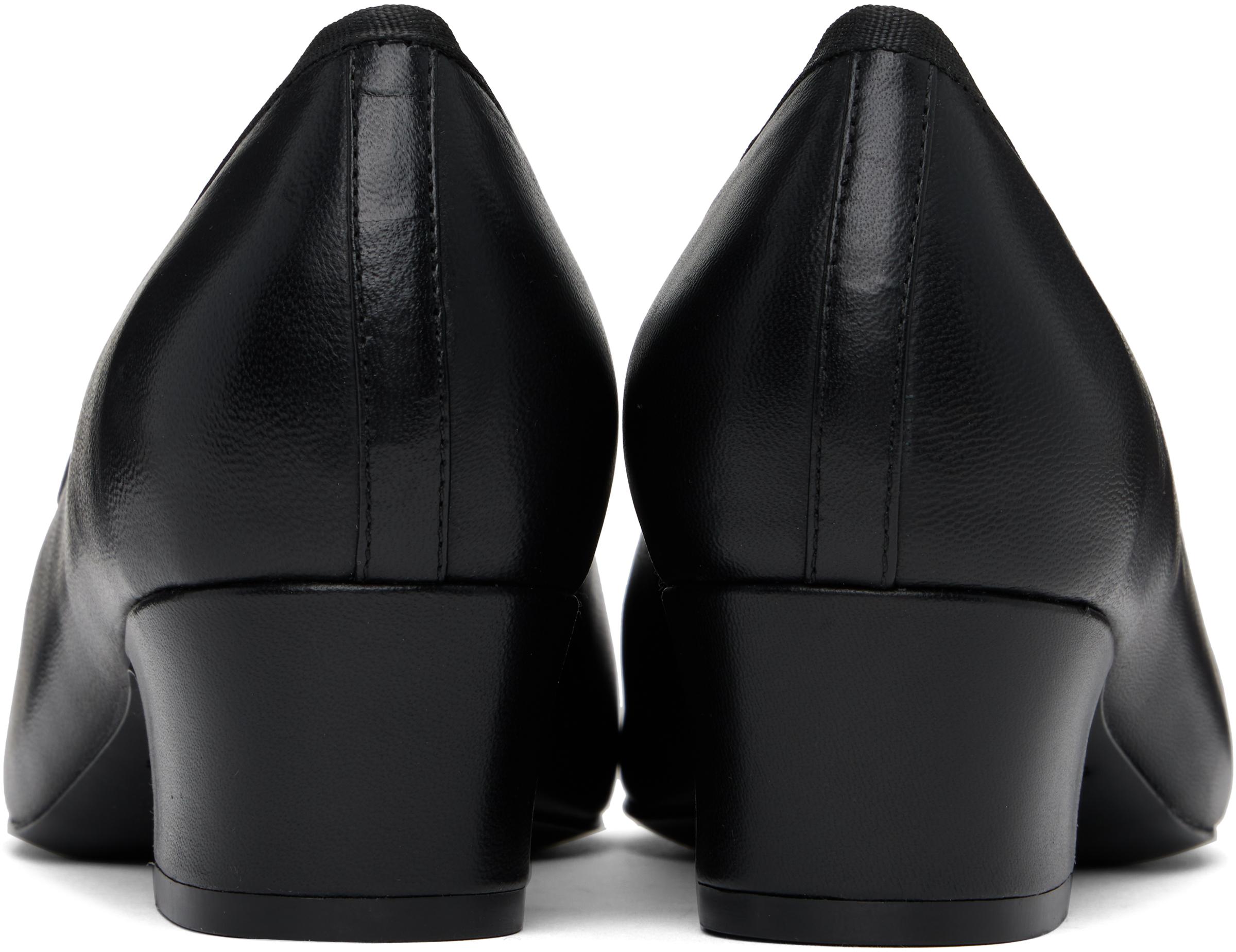 【関税込み】Sandy Liang ブラック Court ヒール Sandy Liang heels for Women | SSENSE