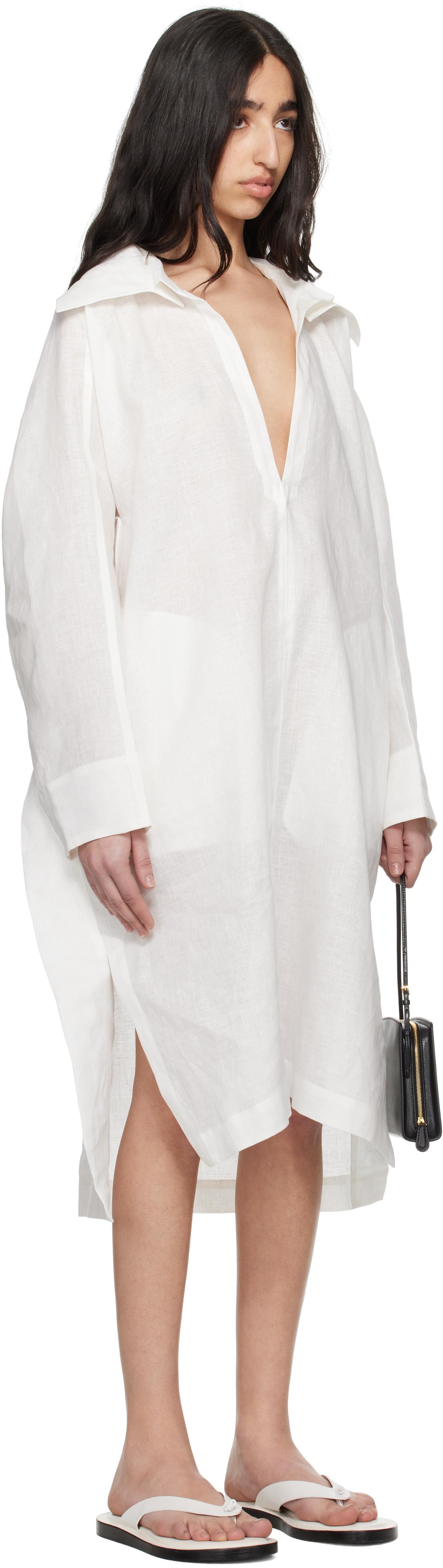 ワンピース ISSEY MIYAKE 'Hempen' dress Issey Miyake Hempen Midi Dress in Black | Lyst