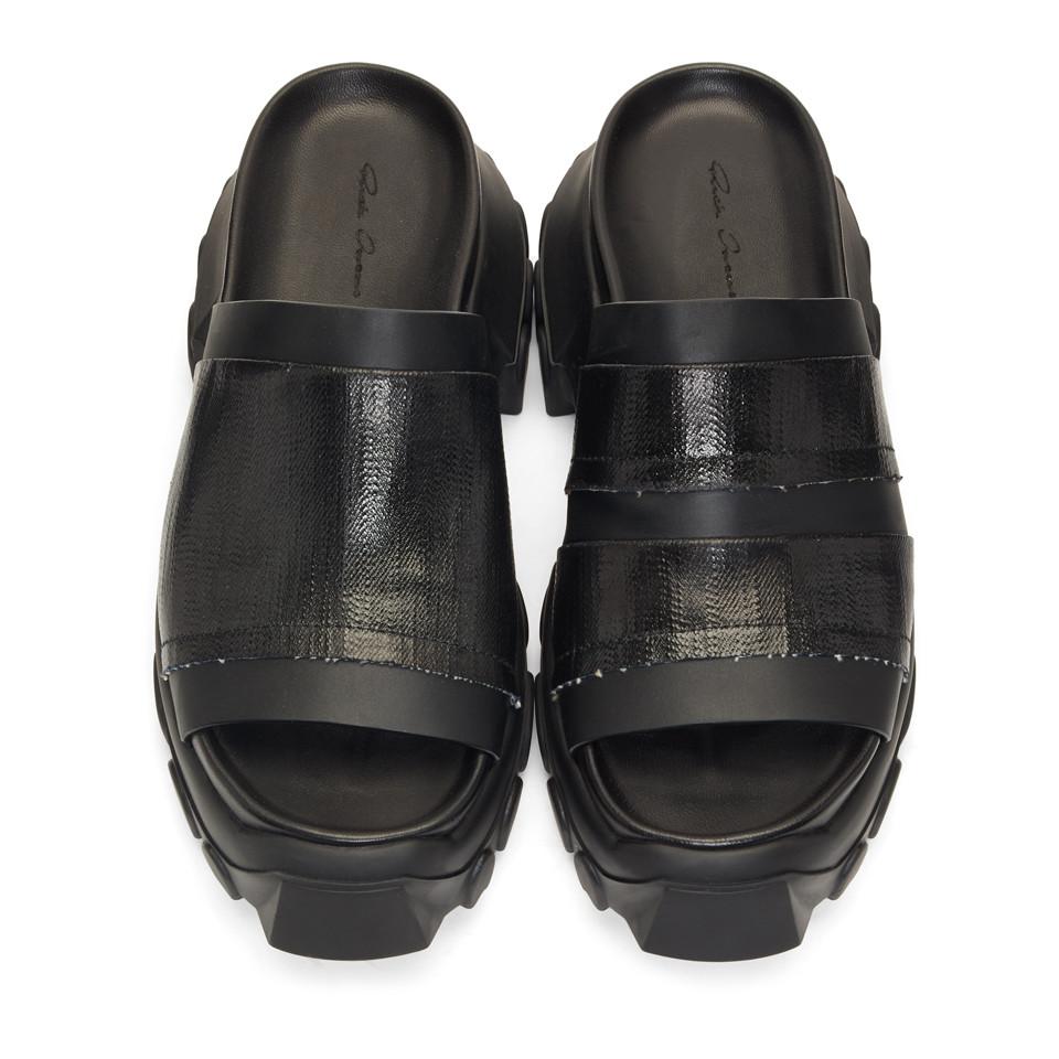 rick owens tractor slides