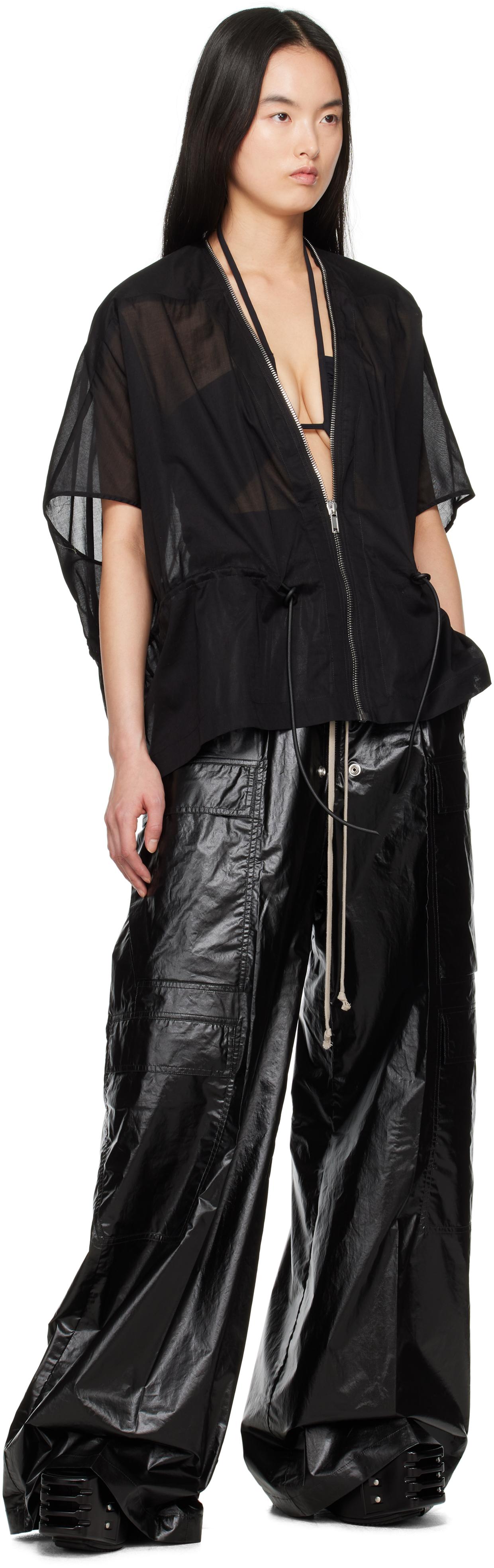 【Rick Owens】Hollywood Sail ジャケット 関税・送料込】RICK OWENS Hollywoodレザーフライトジャケット