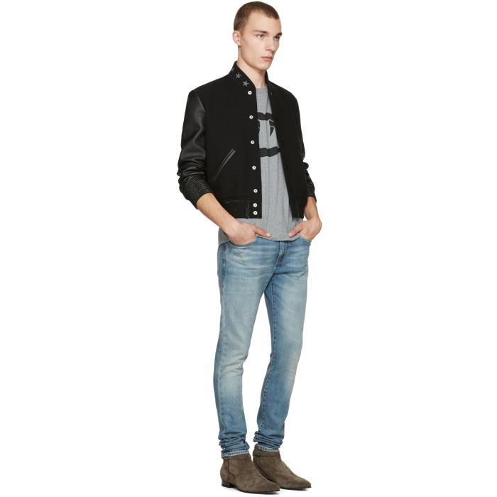 saint laurent jodhpur boots Boots 