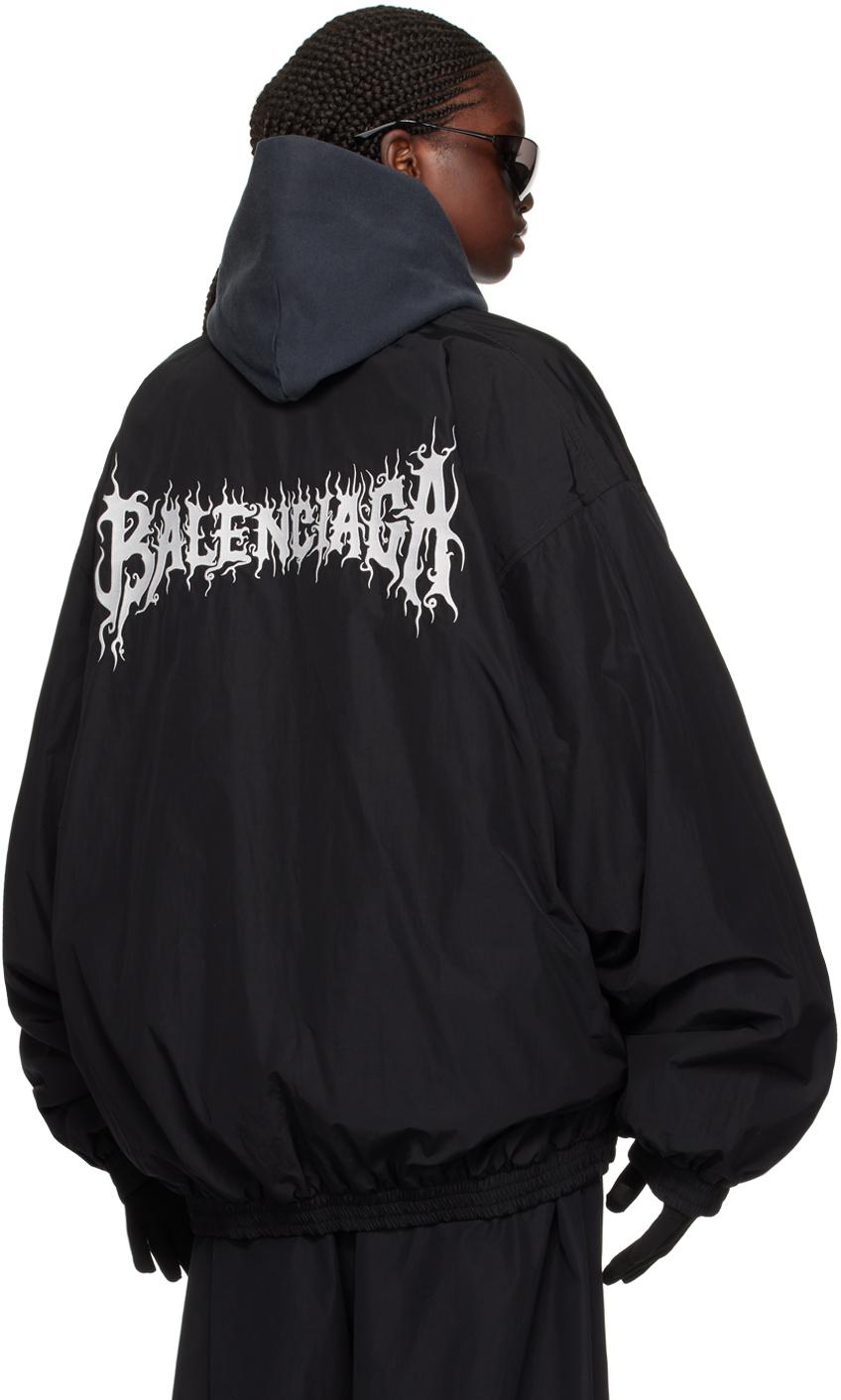 【BALENCIAGA】DIY メタル アウトライン パーカー BALENCIAGA】DIY METAL OUTLINE HOODIE フーディ (BALENCIAGA