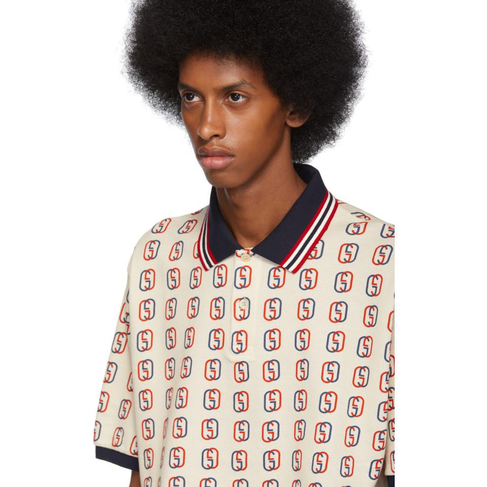 gucci polo interlocking