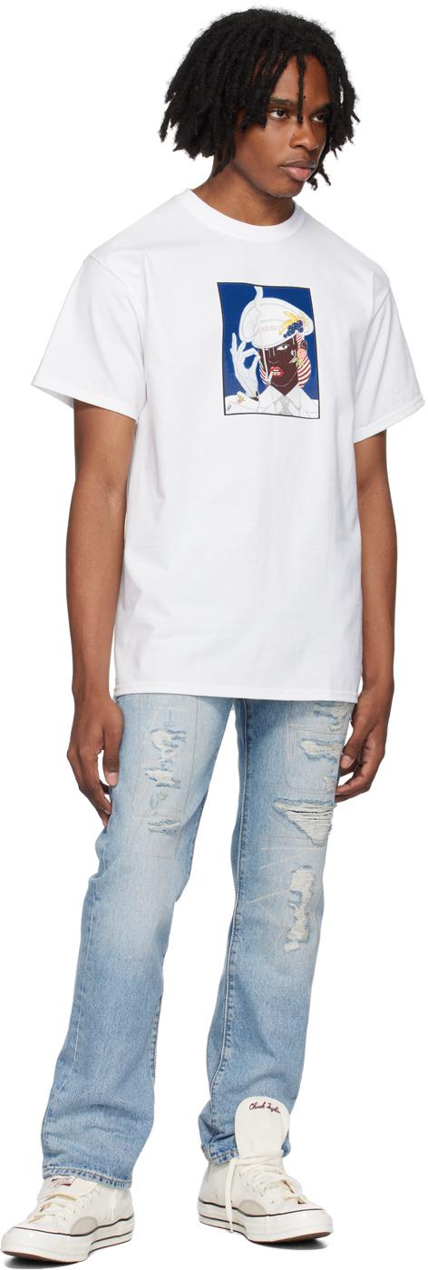 メンズ Noah ホワイト プリントTシャツ ホワイト | Lyst
