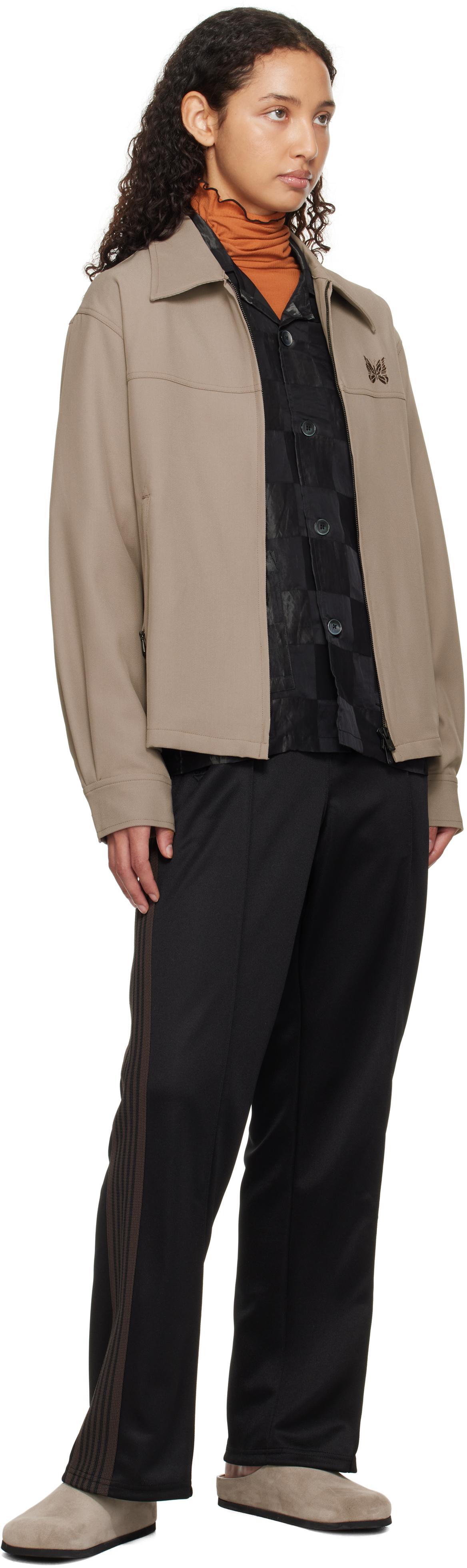 Needles レディース ブラック トープ スポーツジャケット ジャケット 