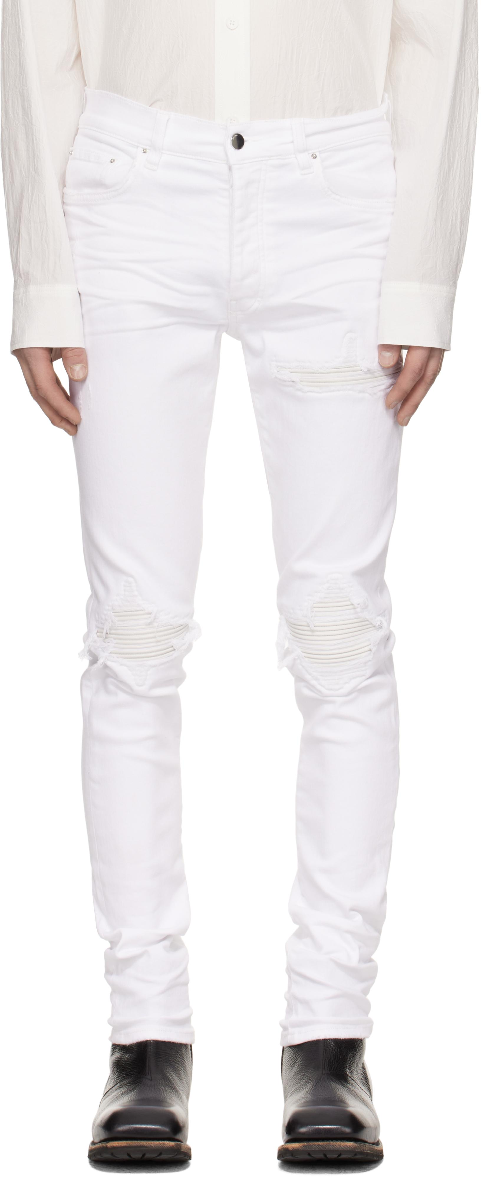 White Amiri Jeans for Men | Lyst