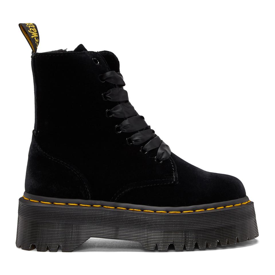dr martens velvet