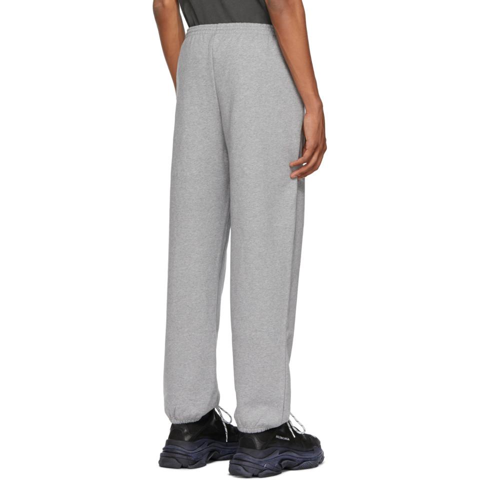 balenciaga grey joggers