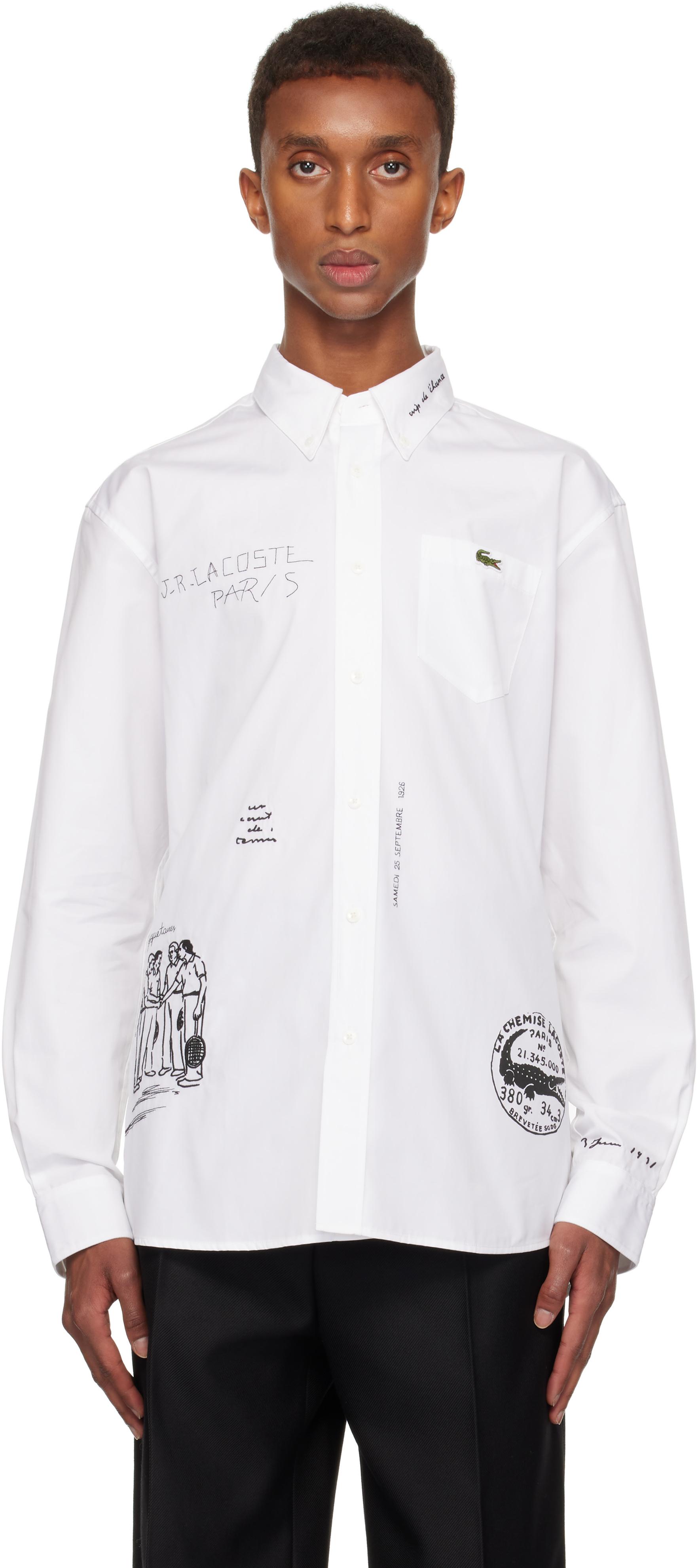 Lacoste chemise homme solde 2025