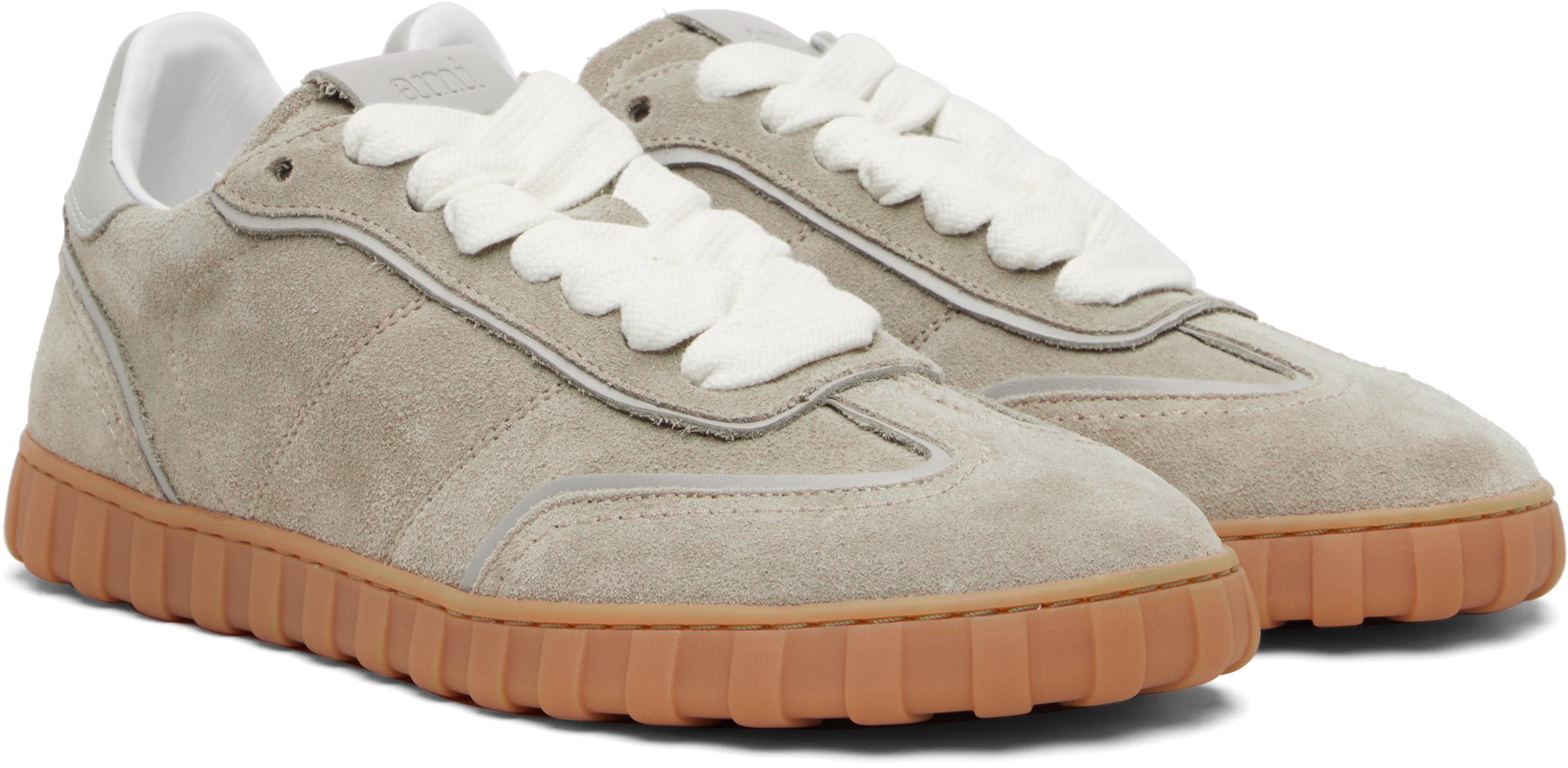 Baskets Homme Ami Paris - Taille 44, Couleur Blanc, Neuves Avec Boîte