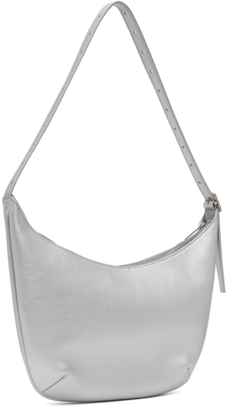 Balenciaga レディース グレー シルバー Mary-Kate スリングバッグ  