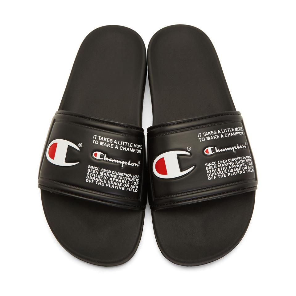 champion ipo jock slides black