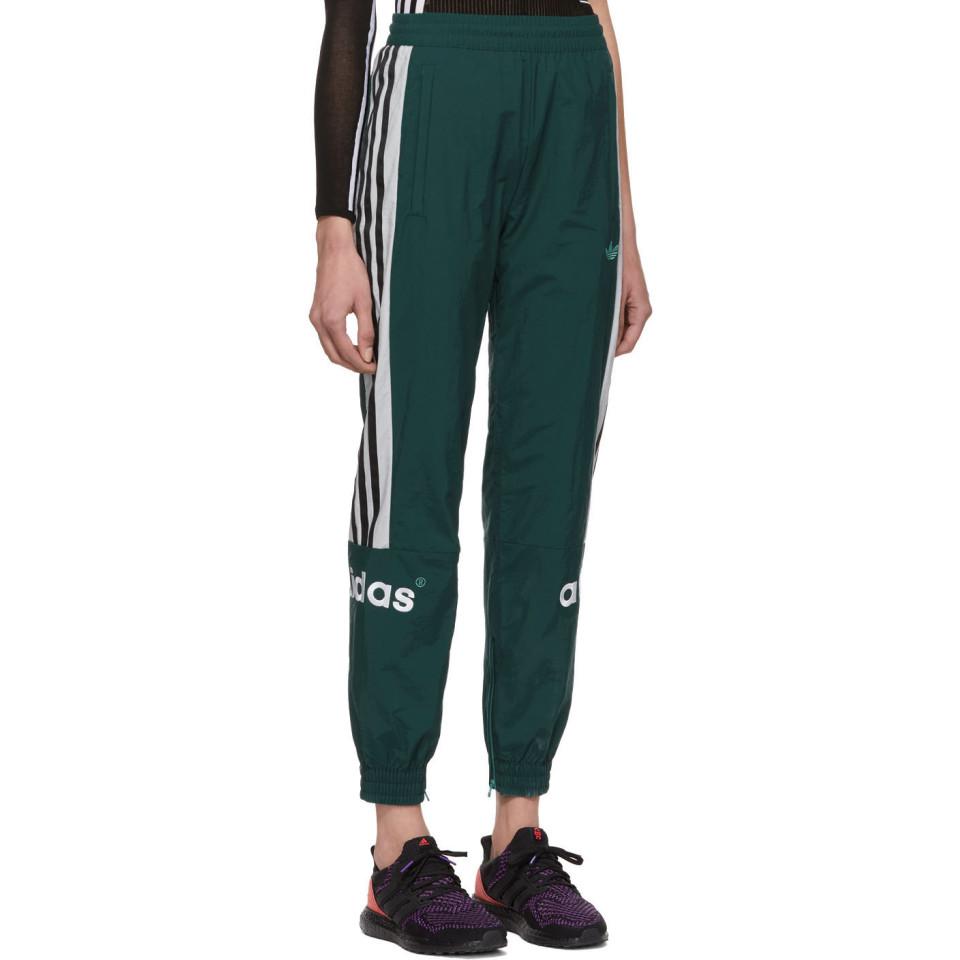 adidas Originals Synthetic Green 92 Archive Track Pants | Lyst