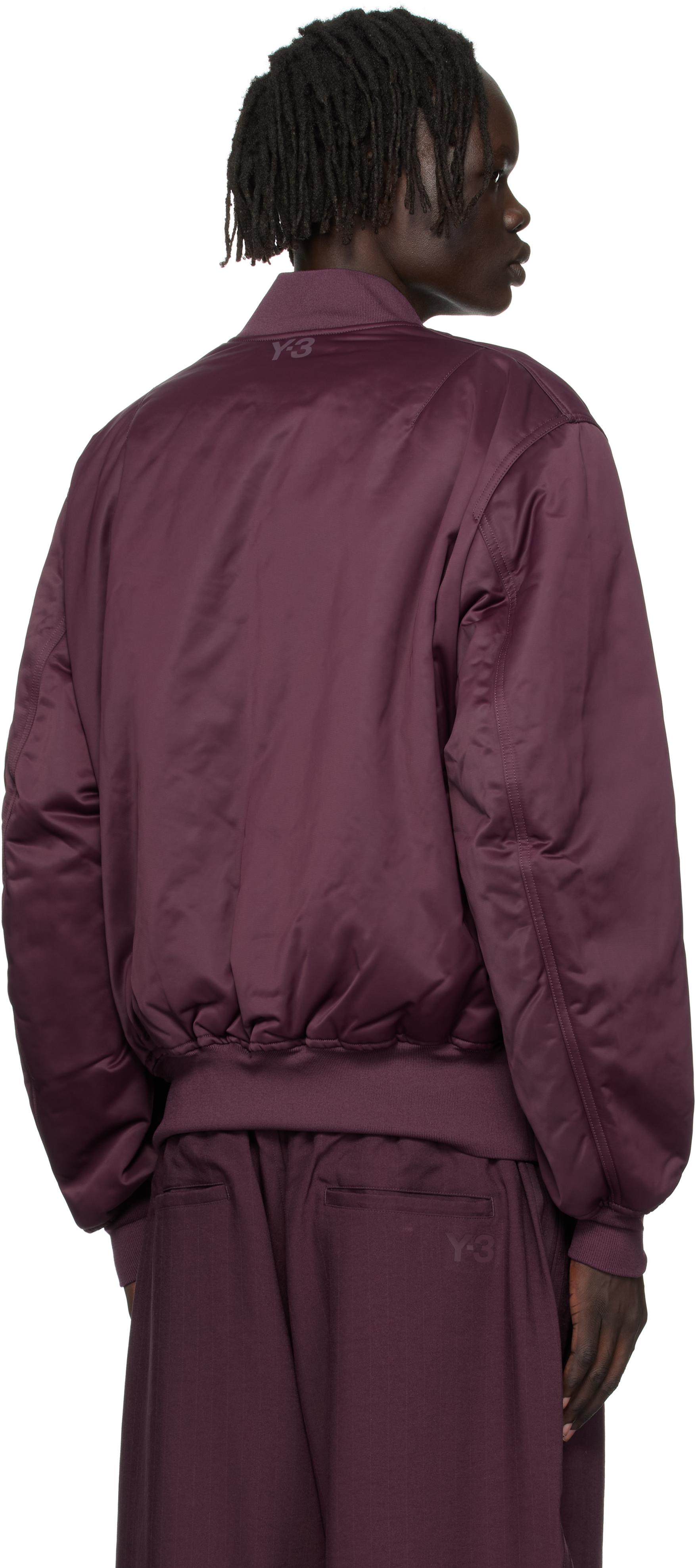 Y-3 ボンバージャケット　パープル　xs Y-3 ボンバージャケット | パープル | FARFETCH JP