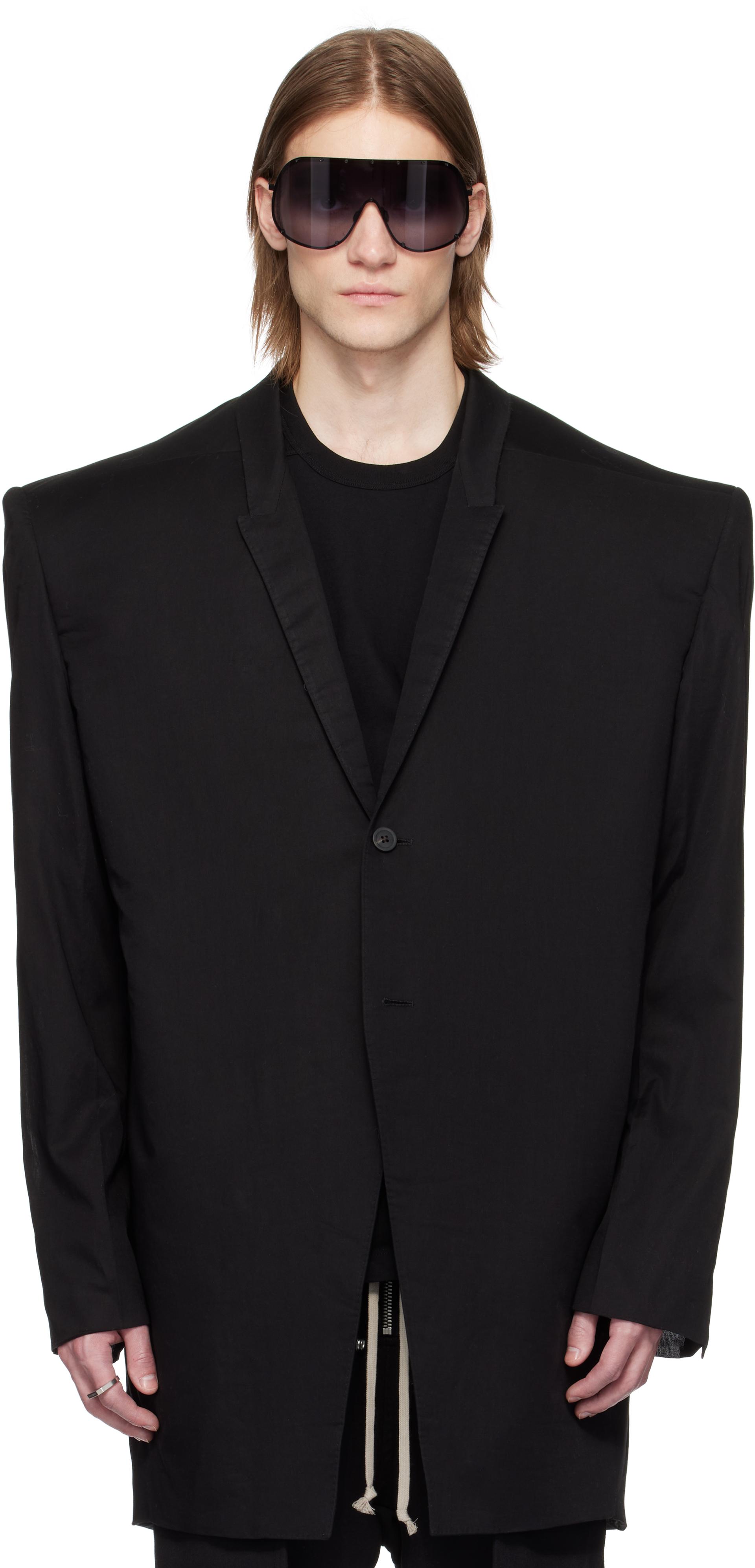 Rick Owens Hollywood Rick S Tatlin Blazer in Black for Men | Lyst