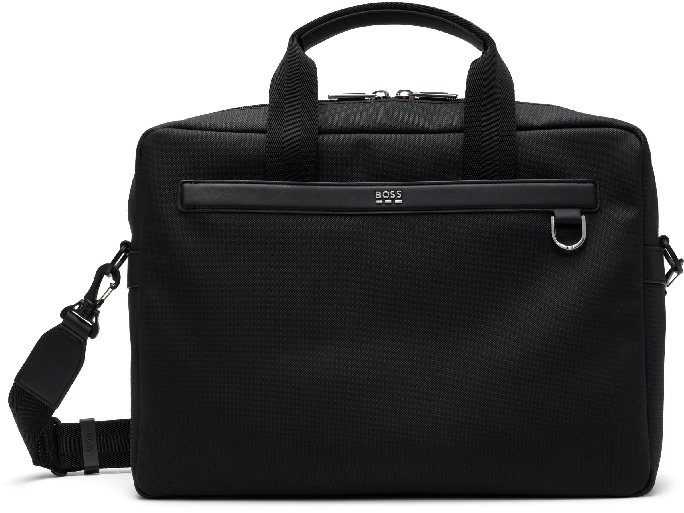 Sac En Cuir Vintage Vito Pour Ordinateur 14 Pouces - Bandoulière Réglable, Style Bureau Ou Quotidien, Couleur Noir