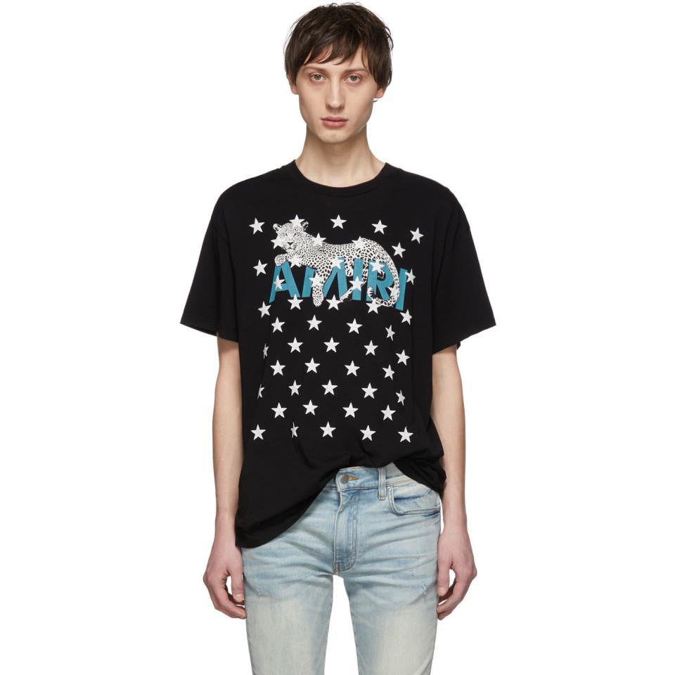 black leopard t shirt